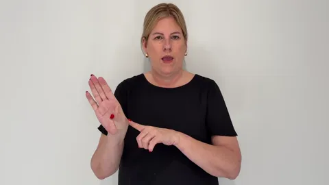 The Auslan fingerspelling handshape for the letter Y